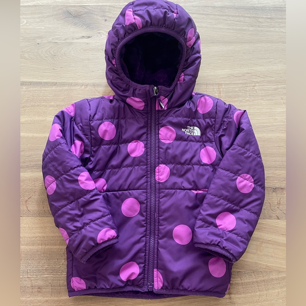 Toddler The North Face reversible winter coat - Size 3T